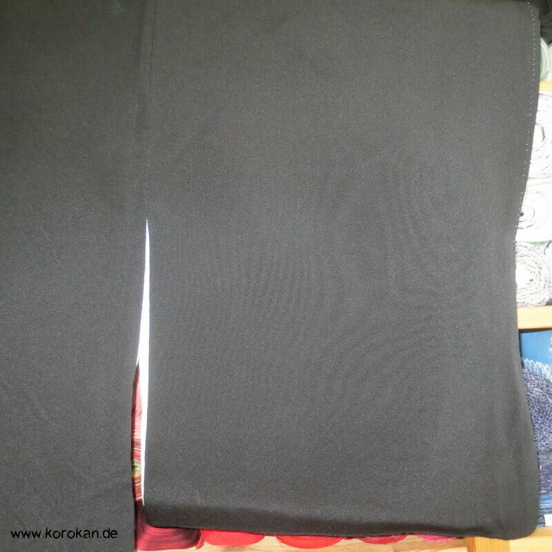 bestickter Bambuswald Seidencrepe Tomesode Kimono