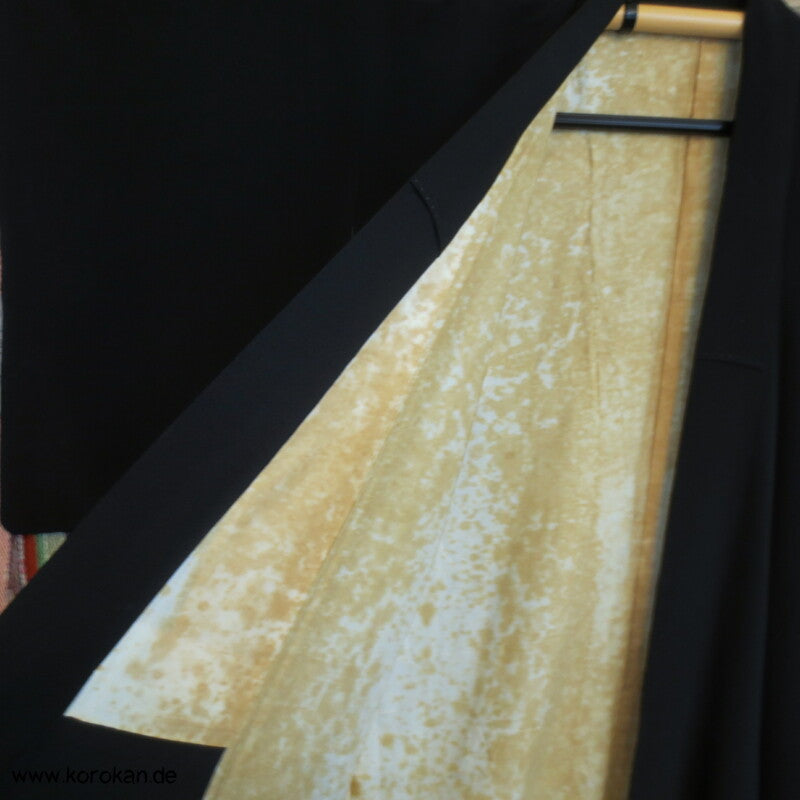 Nadeshiko Grasnelken Stickereien Tomesode Kimono