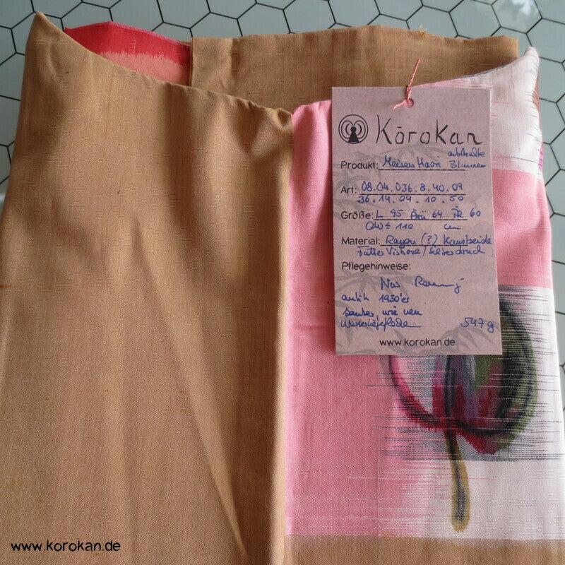 abtrakte Blumen Shikishi Meisen modernistische Haori