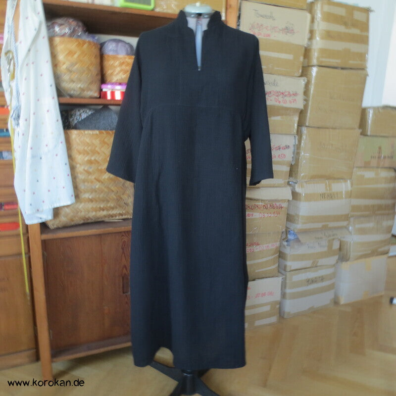 Baumwollmusselin Kleid, stretchig, XL