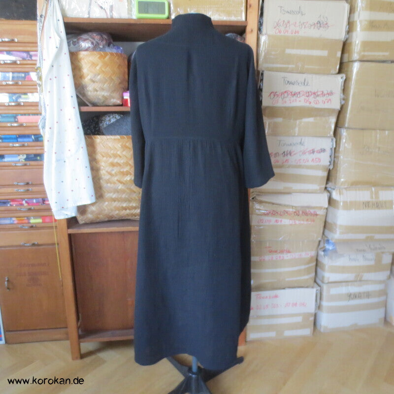 Baumwollmusselin Kleid, stretchig, XL