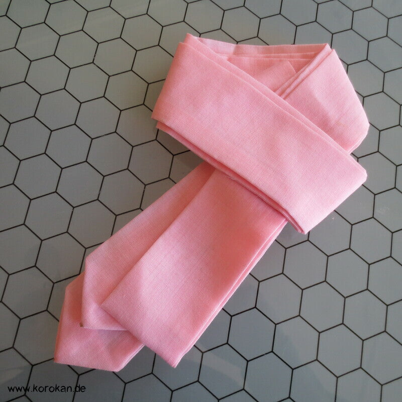 rosa Koshi Himo - Bindeband, Baumwolle / Polyester